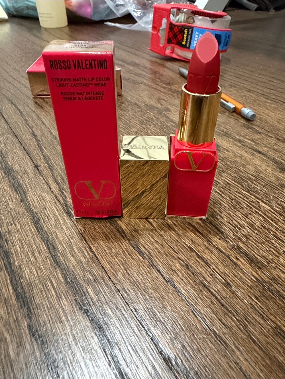 Valentino Rosso Valentino Matte Lip Color - Bright Red